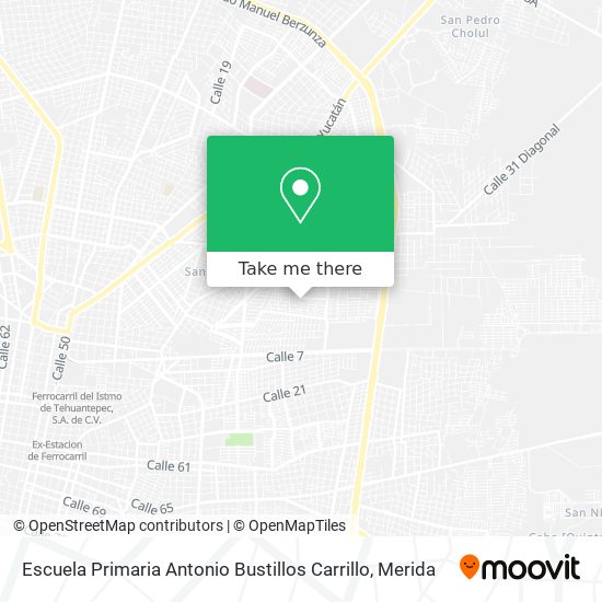 Escuela Primaria Antonio Bustillos Carrillo map