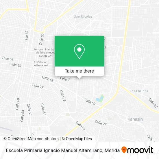 Escuela Primaria Ignacio Manuel Altamirano map