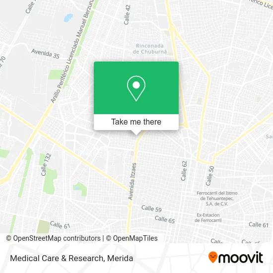 Medical Care & Research map