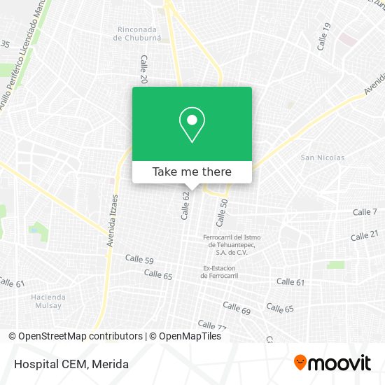 Mapa de Hospital CEM