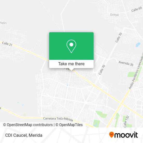 CDI Caucel map
