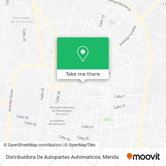 Distribuidora De Autopartes Automaticos map
