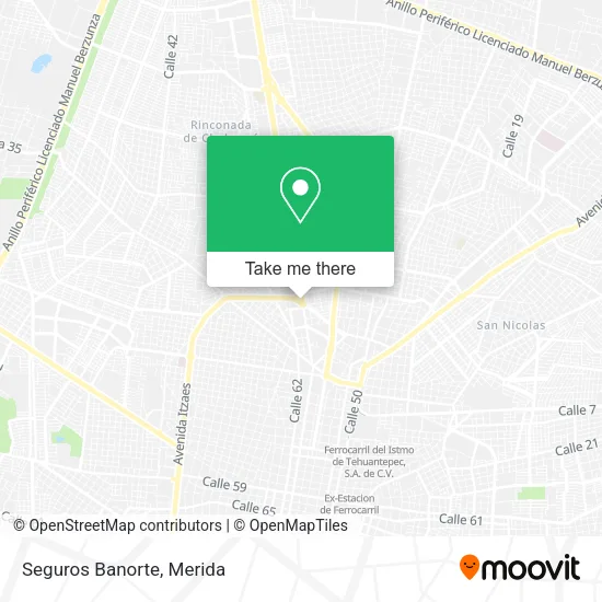 Mapa de Seguros Banorte