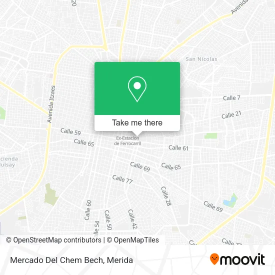 Mapa de Mercado Del Chem Bech