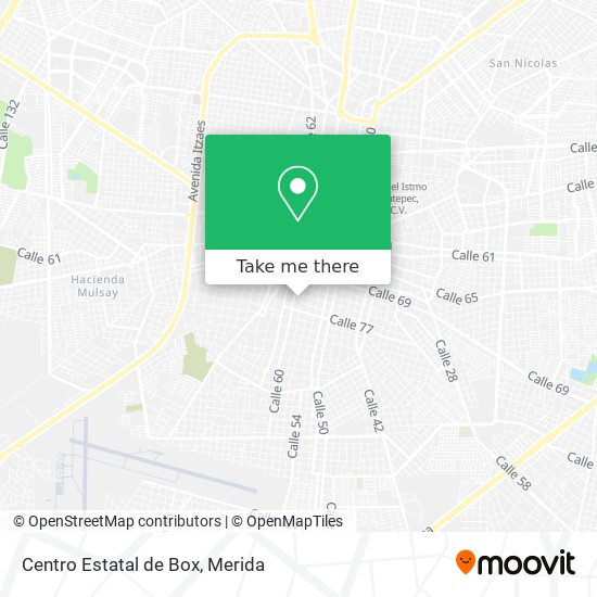 Centro Estatal de Box map