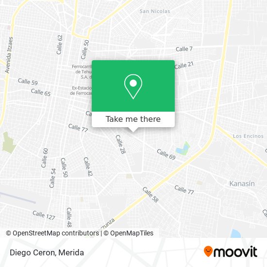 Mapa de Diego Ceron