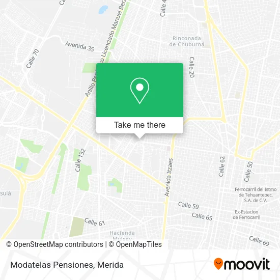 Mapa de Modatelas Pensiones