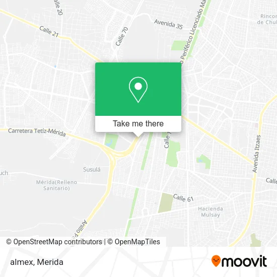 Mapa de almex