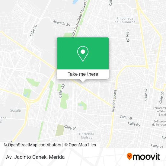 Mapa de Av. Jacinto Canek