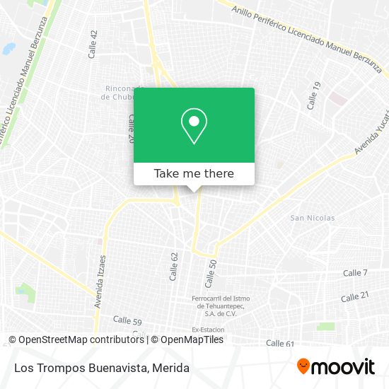 Mapa de Los Trompos Buenavista