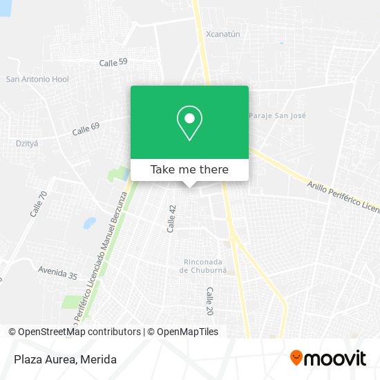 Mapa de Plaza Aurea