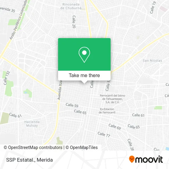 Mapa de SSP Estatal.