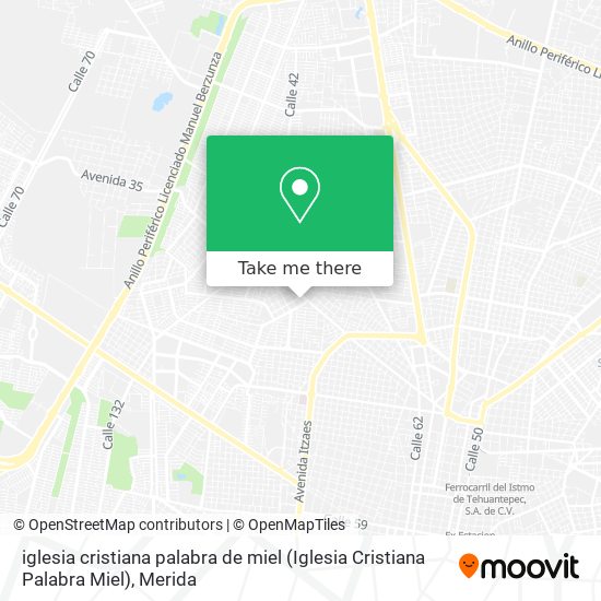 iglesia cristiana palabra de miel (Iglesia Cristiana Palabra Miel) map