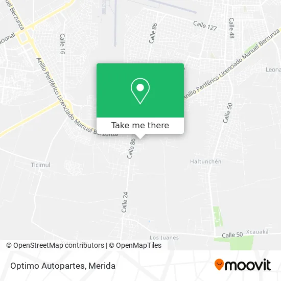 Optimo Autopartes map