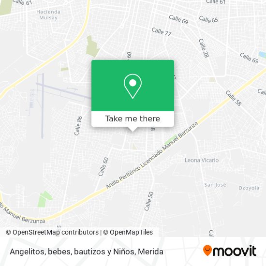 Mapa de Angelitos, bebes, bautizos y Niños