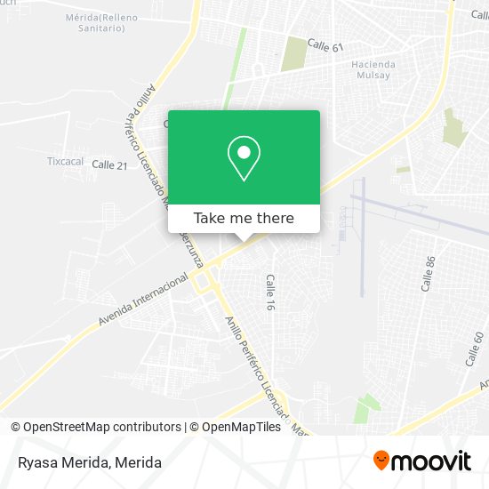 Mapa de Ryasa Merida