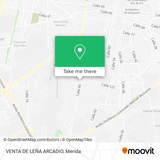 VENTA DE LEÑA ARCADIO map