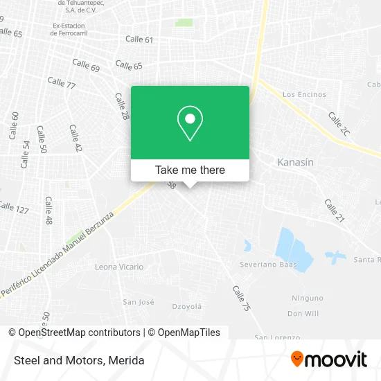Mapa de Steel and Motors
