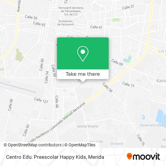 Centro Edu. Preescolar Happy Kids map