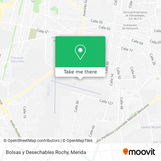 Mapa de Bolsas y Desechables Rochy