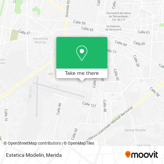 Estetica Modelin map