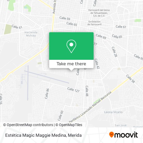 Estética Magic Maggie Medina map