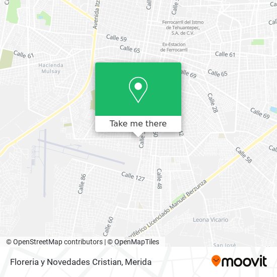 Floreria y Novedades Cristian map