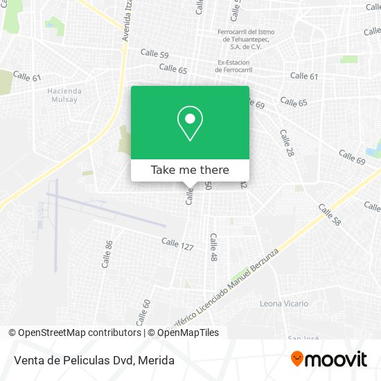 Venta de Peliculas Dvd map