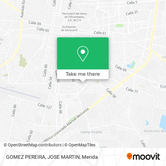 GOMEZ PEREIRA, JOSE MARTIN map