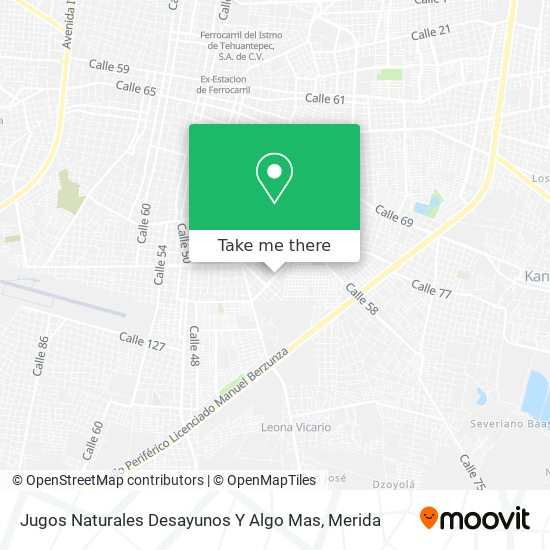 Jugos Naturales Desayunos Y Algo Mas map