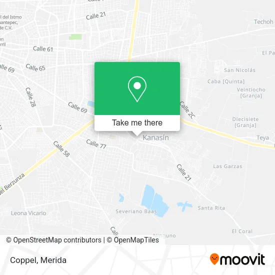 Coppel map