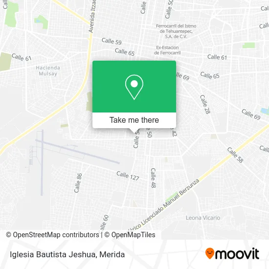 Iglesia Bautista Jeshua map