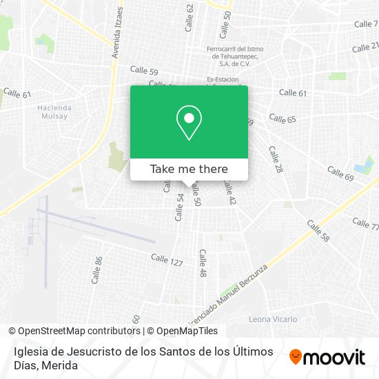 Iglesia de Jesucristo de los Santos de los Últimos Días map