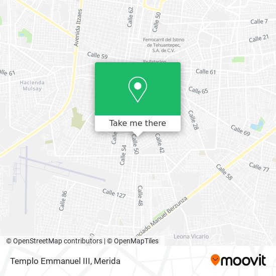 Templo Emmanuel III map