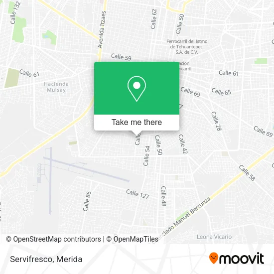Mapa de Servifresco