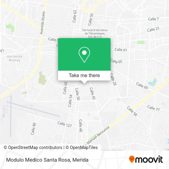 Mapa de Modulo Medico Santa Rosa