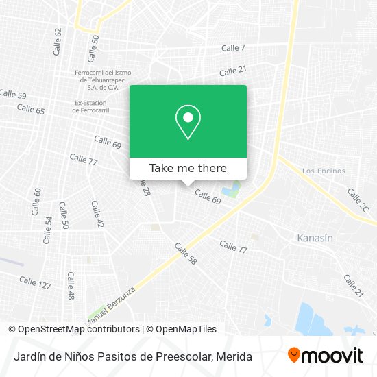 Jardín de Niños Pasitos de Preescolar map