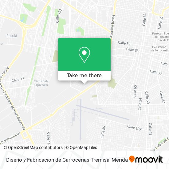 Mapa de Diseño y Fabricacion de Carrocerias Tremisa