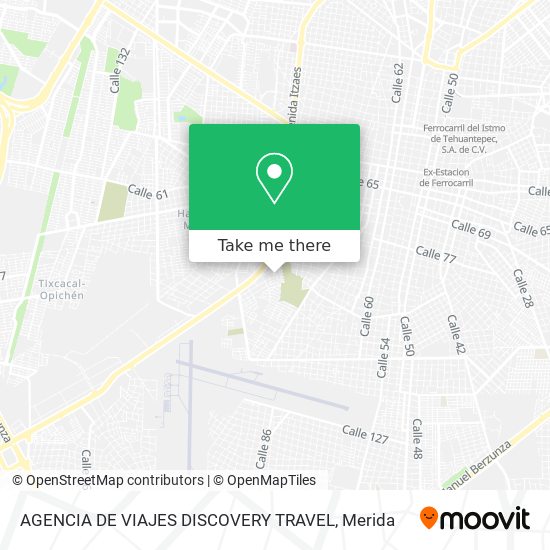 Mapa de AGENCIA DE VIAJES DISCOVERY TRAVEL