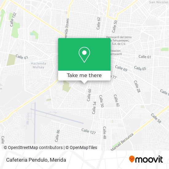Mapa de Cafeteria Pendulo
