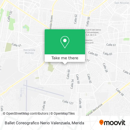 Ballet Coreografico Nerio Valenzuela map