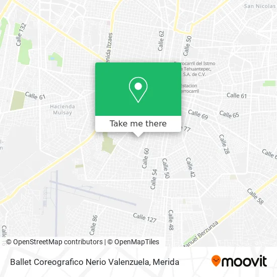 Ballet Coreografico Nerio Valenzuela map