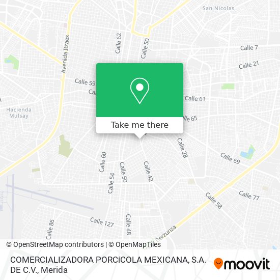 COMERCIALIZADORA PORCíCOLA MEXICANA, S.A. DE C.V. map