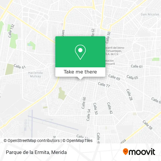 Parque de la Ermita map