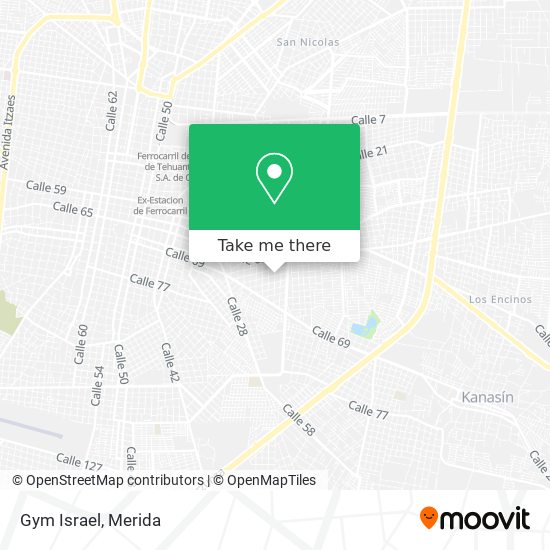 Gym Israel map