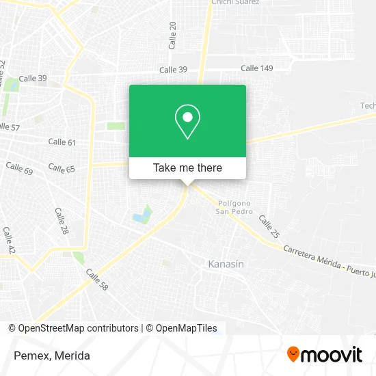 Pemex map