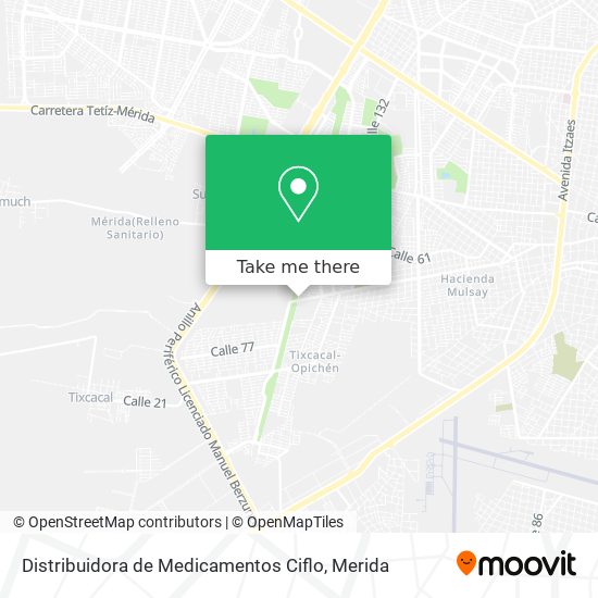 Distribuidora de Medicamentos Ciflo map