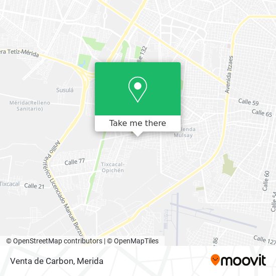 Mapa de Venta de Carbon