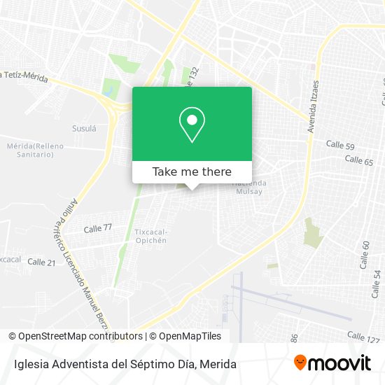 Mapa de Iglesia Adventista del Séptimo Día