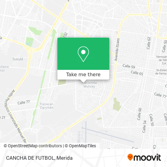 CANCHA DE FUTBOL map